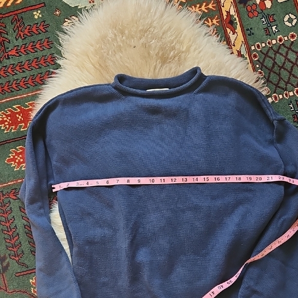 NaNin Luca Pima Cotton Sweater Rollneck - Picture 5 of 6